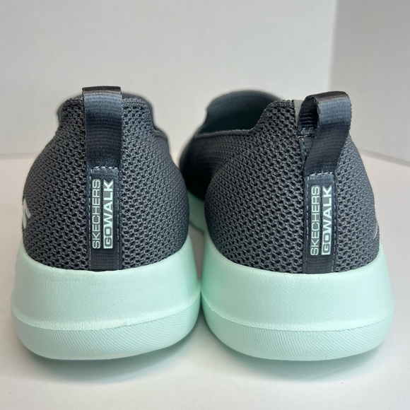 Skechers Go Walk Joy Sensational Day Womens Sz 8.5 124187 Displays Grey/Mint - Picture 12 of 15